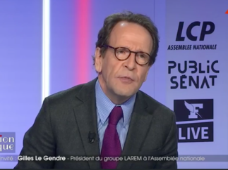 Gilles Le Gendre l'a dit dans "Audition Publique"