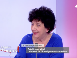 Frédérique Vidal l'a dit dans "Bonjour Chez Vous !"