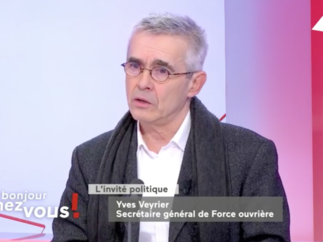 Yves Veyrier l'a dit dans "Bonjour Chez Vous !"