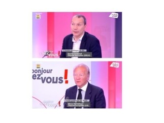 David Cormand et Brice Hortefeux l'ont dit dans "Bonjour Chez Vous !" sur Public Sénat
