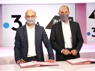 Public Sénat et France 3 Nouvelle-Aquitaine signent un accord de collaboration éditoriale