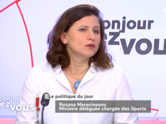 Roxana Maracineanu l'a dit dans "Bonjour chez vous!" sur Public Sénat