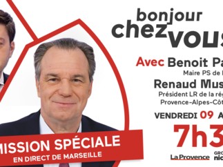 Renaud Muselier, président de la Région Sud Provence-Alpes-Côte d’Azur, invité spécial de « Bonjour Chez Vous ! »