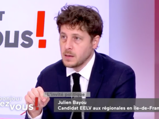 Julien Bayou l'a dit dans "Bonjour Chez Vous!" sur Public Sénat