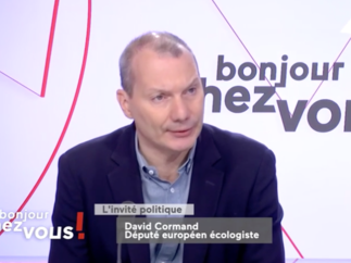 David Cormand l'a dit dans "Bonjour Chez Vous!" sur Public Sénat