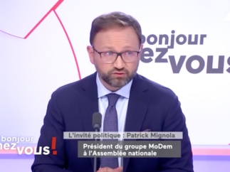 Patrick Mignola l'a dit dans "Bonjour Chez Vous!" sur Public Sénat