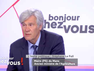 Stéphane Le Foll l'a dit dans "Bonjour Chez Vous!" sur Public Sénat