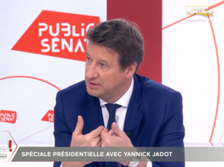 Yannick Jadot, candidat à l'élection Présidentielle l'a dit dans "Bonjour Chez Vous ! spéciale Présidentielle 2022" - Vendredi 4 mars 2022