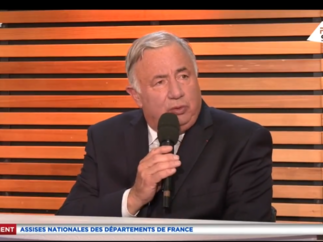 Gérard Larcher l'a dit aux Assises nationales des départements de France sur Public Sénat - vendredi 14 octobre 2022