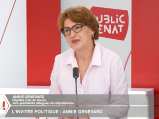 Annie Genevard l'a dit dans "Bonjour Chez Vous !" sur Public Sénat - mardi 10 janvier 2023