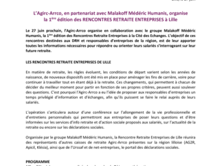 Rencontres retraite entreprises à Lille