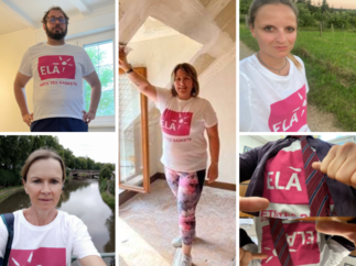 Photo Les collaborateurs de la BPALC ont marché pour ELA