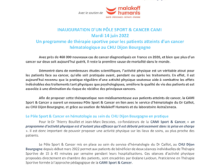 Communiqué de presse - Inauguration Pôle Sport  Cancer CHU Dijon Bourgogne_14 juin 2022.pdf