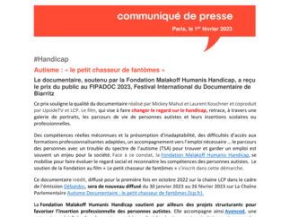 Autisme : " Le petit chasseur de fantômes "