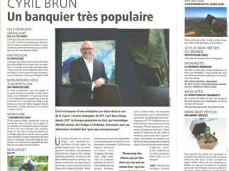 CYRIL BRUN - Un banquier très populaire