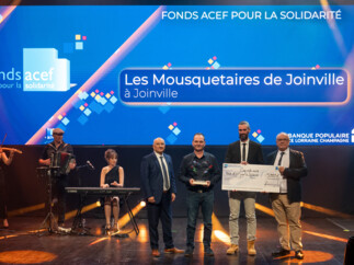 Lauréat Fonds ACEF pour la Solidarité - Les Mousquetaires de Joinville