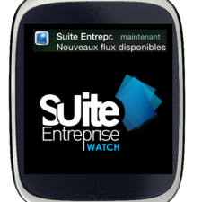 Suite Entreprise Watch - Accueil - Montre connectée Android