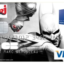 Visuel - Carte NRJ Banque Pop' - Batman Arkham Anger