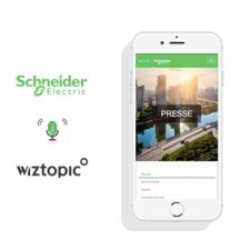 Visuel newsroom mobile Schneider Electric