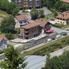 Nouvelle agence de LA BRESSE - vue aérienne