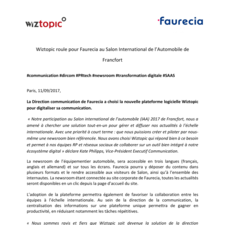 CP Wiztopic roule pour Faurecia au Salon International de l’Automobile de Francfort .pdf