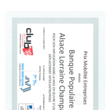 Prix Mobilité Entreprises BPALC