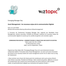CP Wiztopic - Emerging Manager Day_table ronde Jérôme Lascombe (pdf)