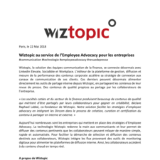 CP - Wiztopic et employee advocacy (PDF)