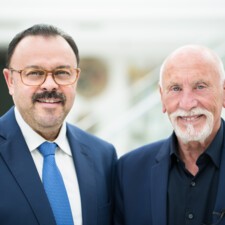 Dominique WEIN, Directeur Général de la BPALC et Paul FLICKINGER