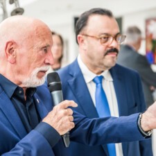 Paul FLICKINGER a expliqué ses différentes époques lors du vernissage