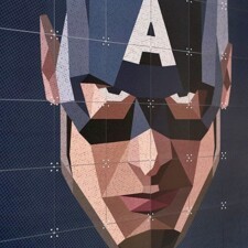 Marvel Captain America collage IXXI