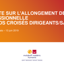 [synthèse étude] "Allongement de vie professionnelle"