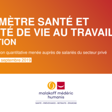 [synthèse étude PDF] Santé et qualité de vie au travail 2019