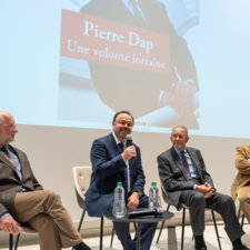 Présentation du livre biographique de Pierre Dap, une volonté lorraine