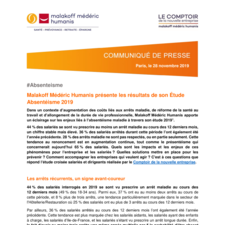 [Communiqué PDF] Absenteisme