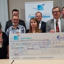 Remise du FONDS ACEF pour la Solidarité à l'association "Un toit partagé"