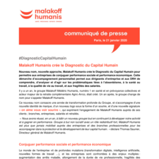 Malakoff Humanis crée le Diagnostic du Capital Humain