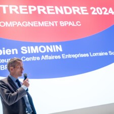 Fabien SIMONIN, Directeur du Centre d'Affaires Entreprises de Lorraine Sud de la BPALC
