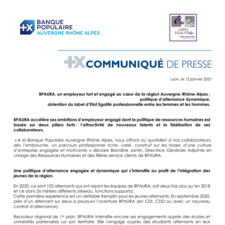 Communiqué de presse - Marque employeur