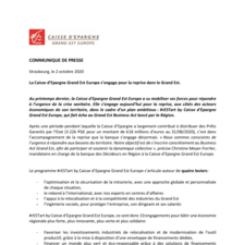 La Caisse d'Epargne Grand Est Europe s'engage pour la reprise du Grand Est.pdf