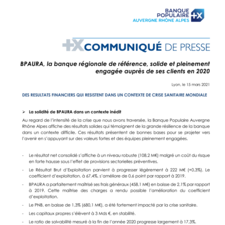 Communiqué de presse