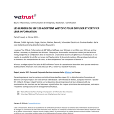 Les leaders du SBF 120 adoptent Wiztopic pour diffuser et certifier leur information.pdf