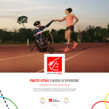 Partenaire Premium des Jeux Olympiques et Paralympiques de Paris 2024, la  Caisse d'Epargne Grand Est Europe soutient plusieurs athlètes de la Région  dans leur route vers Paris 2024.