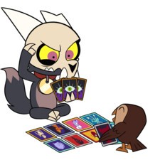 OWH_King and Owlbert_Playing Hexes.jpg