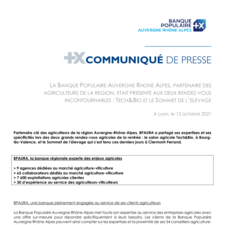 Communiqué de presse