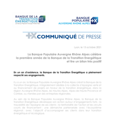 Communiqué de presse