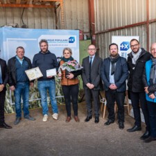 Remise du Trophée national de la Dynamique Agricole 2021 de la Banque Populaire à la SCEA du HAUT DE LA VIGNE