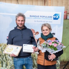 [photo] La SCEA du Haut de la Vigne, Lauréate nationale de la Dynamique Agricole 2021 de la Banque Populaire