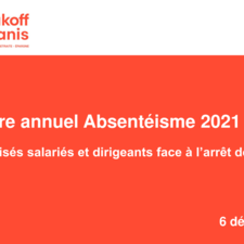 Baromètre annuel Malakoff Humanis Absenteisme 2021