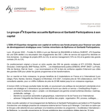 Communiqué de presse